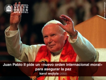 Juan Pablo II pide un «nuevo orden internacional moral» para asegurar la paz