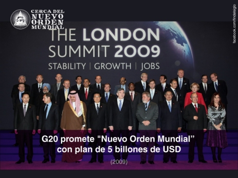 G20 promete "Nuevo Orden Mundial” con plan de 5 billones de USD